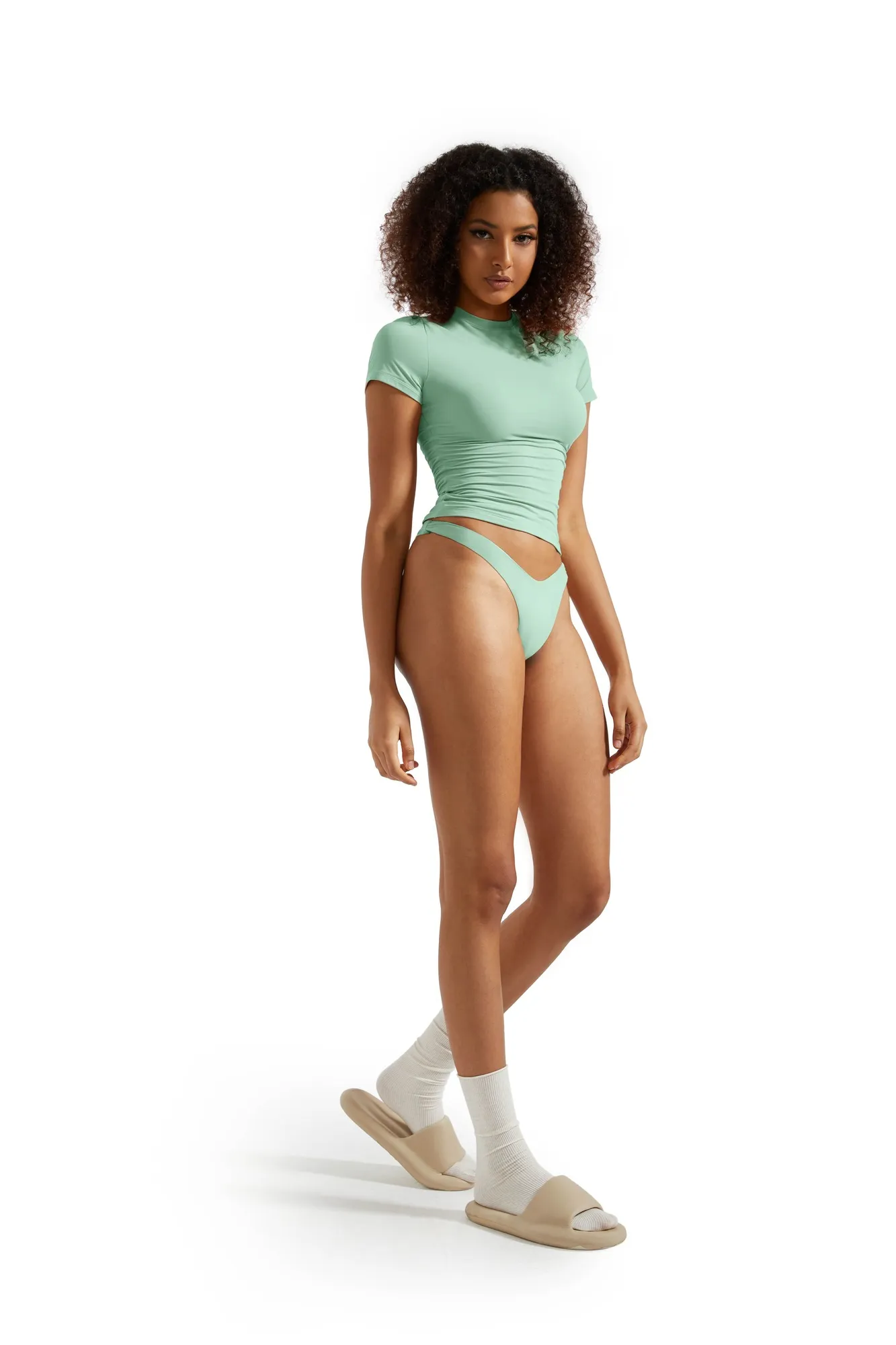 Buttery Soft Crew Neck Shirt - Short Sleeve - Image 52