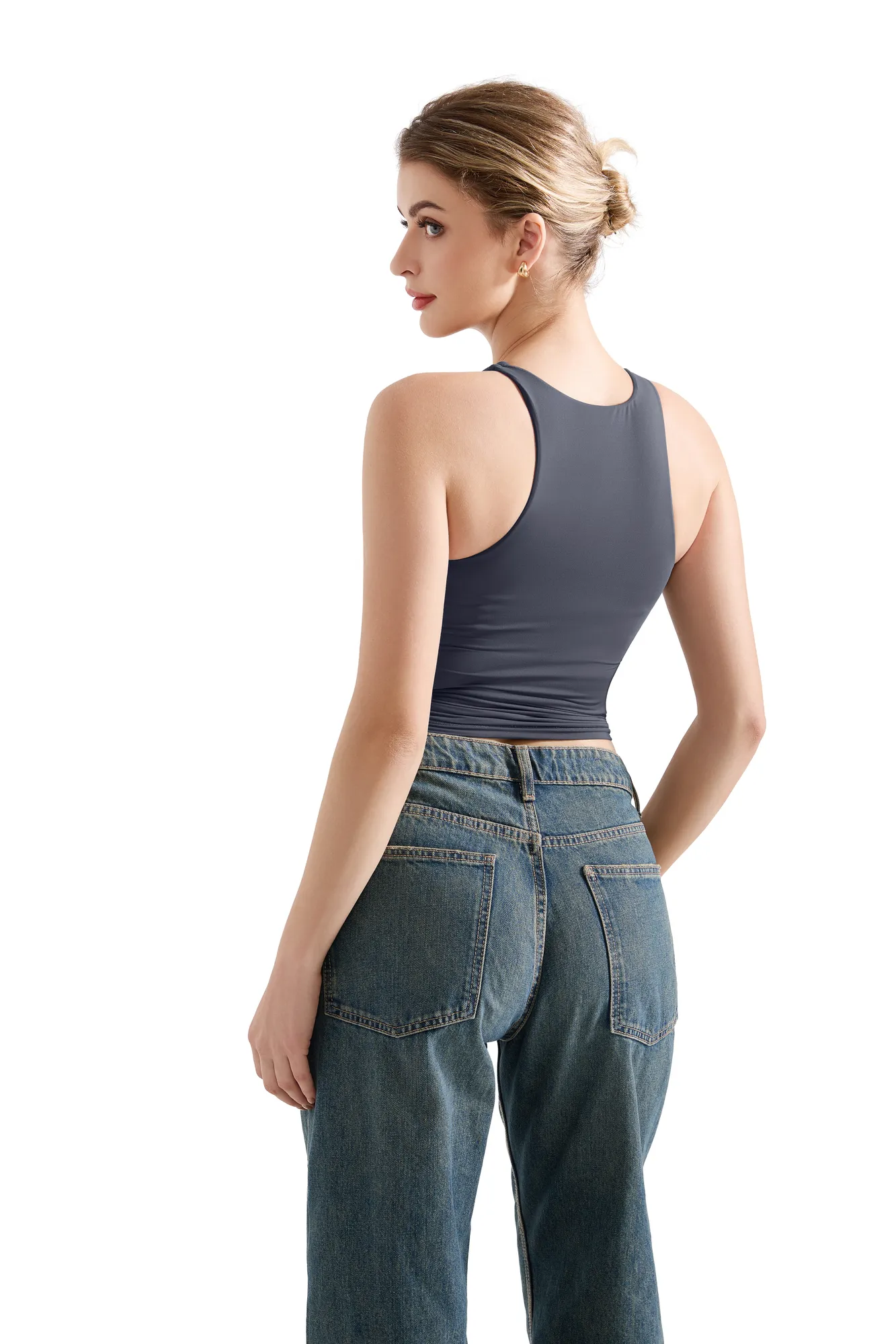 Buttery Soft Scoop Neck Tank Top - Image 15
