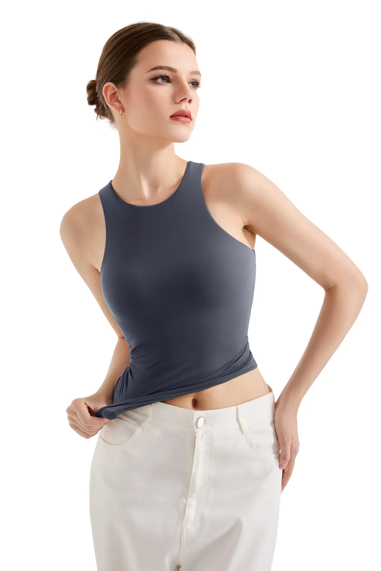Buttery Soft Scoop Neck Tank Top - Image 16