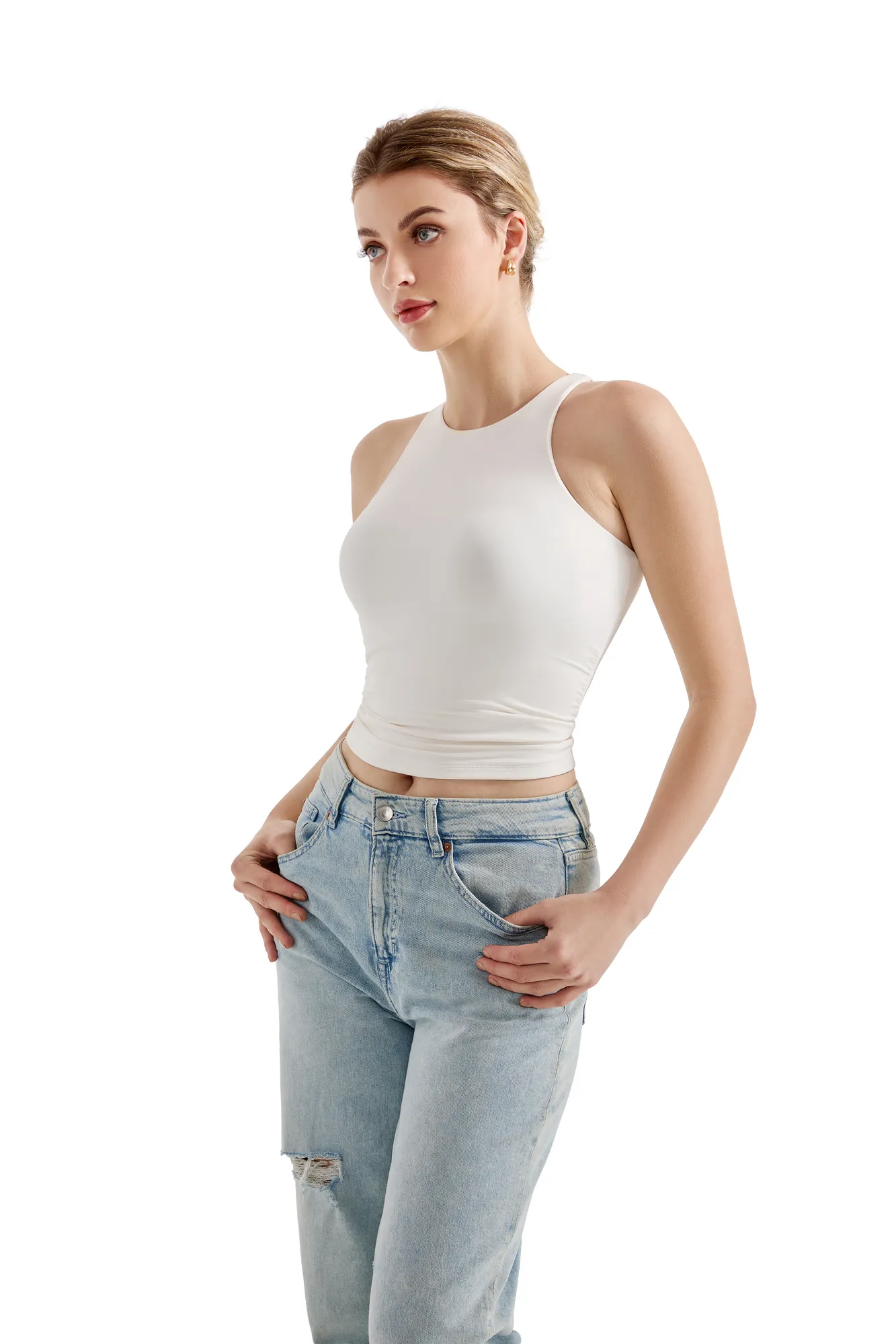 Buttery Soft Scoop Neck Tank Top - Image 20