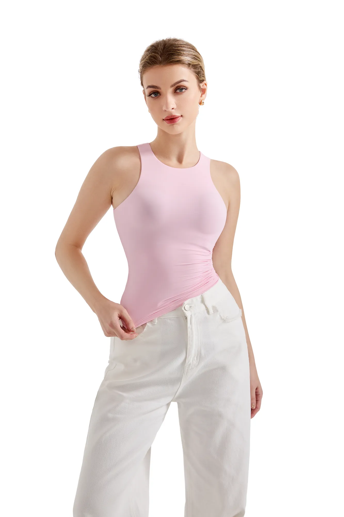 Buttery Soft Scoop Neck Tank Top - Image 24