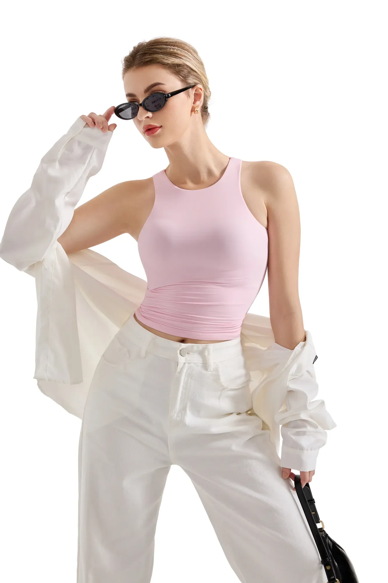 Buttery Soft Scoop Neck Tank Top - Image 25