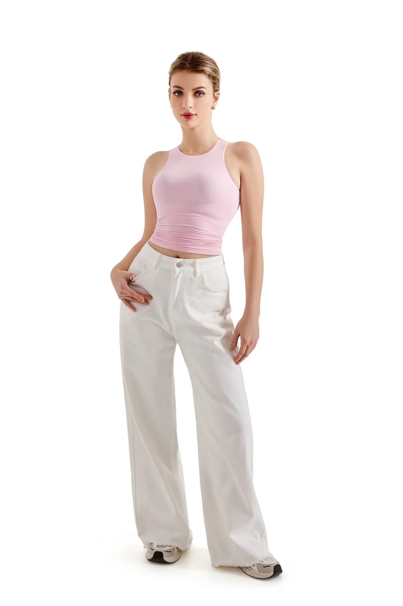 Buttery Soft Scoop Neck Tank Top - Image 29