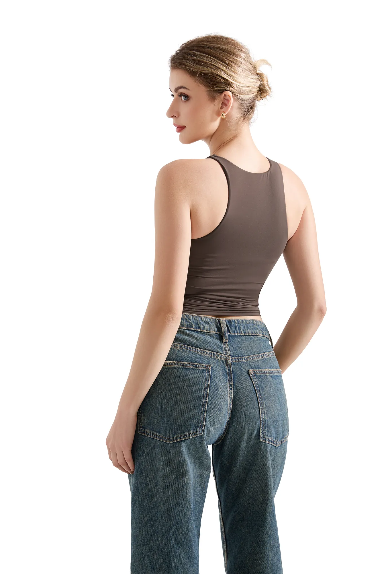 Buttery Soft Scoop Neck Tank Top - Image 9