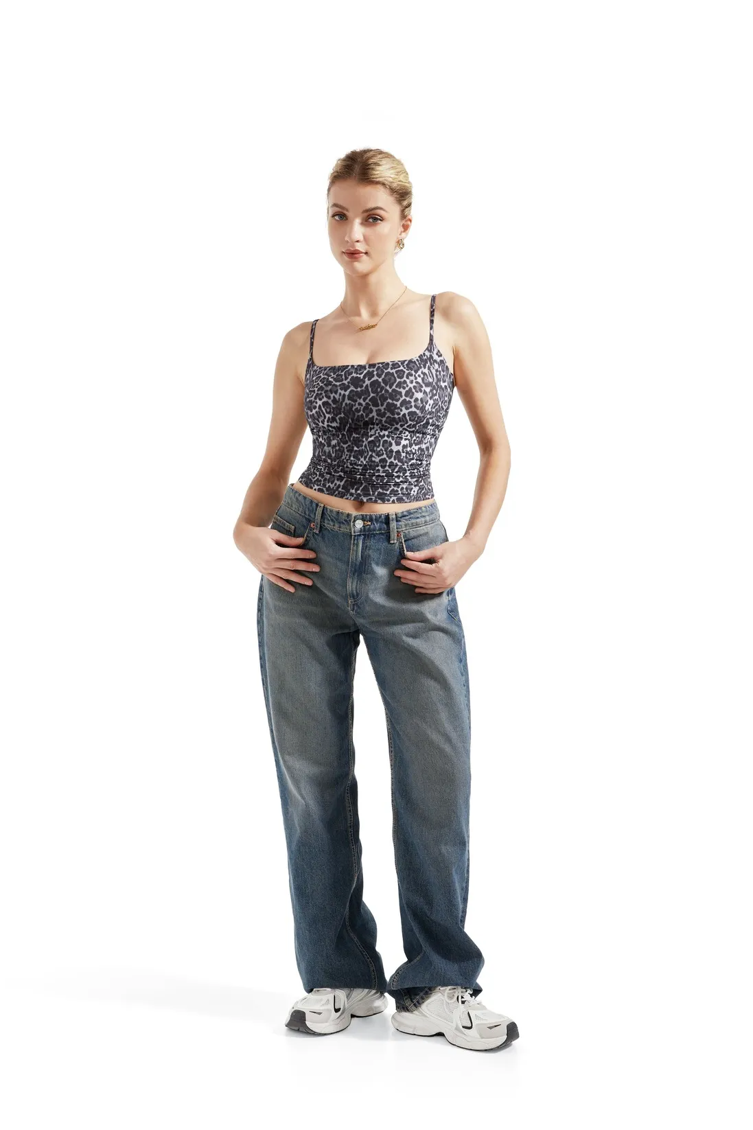 Printed Buttery Soft Cami Tank Top - Image 15