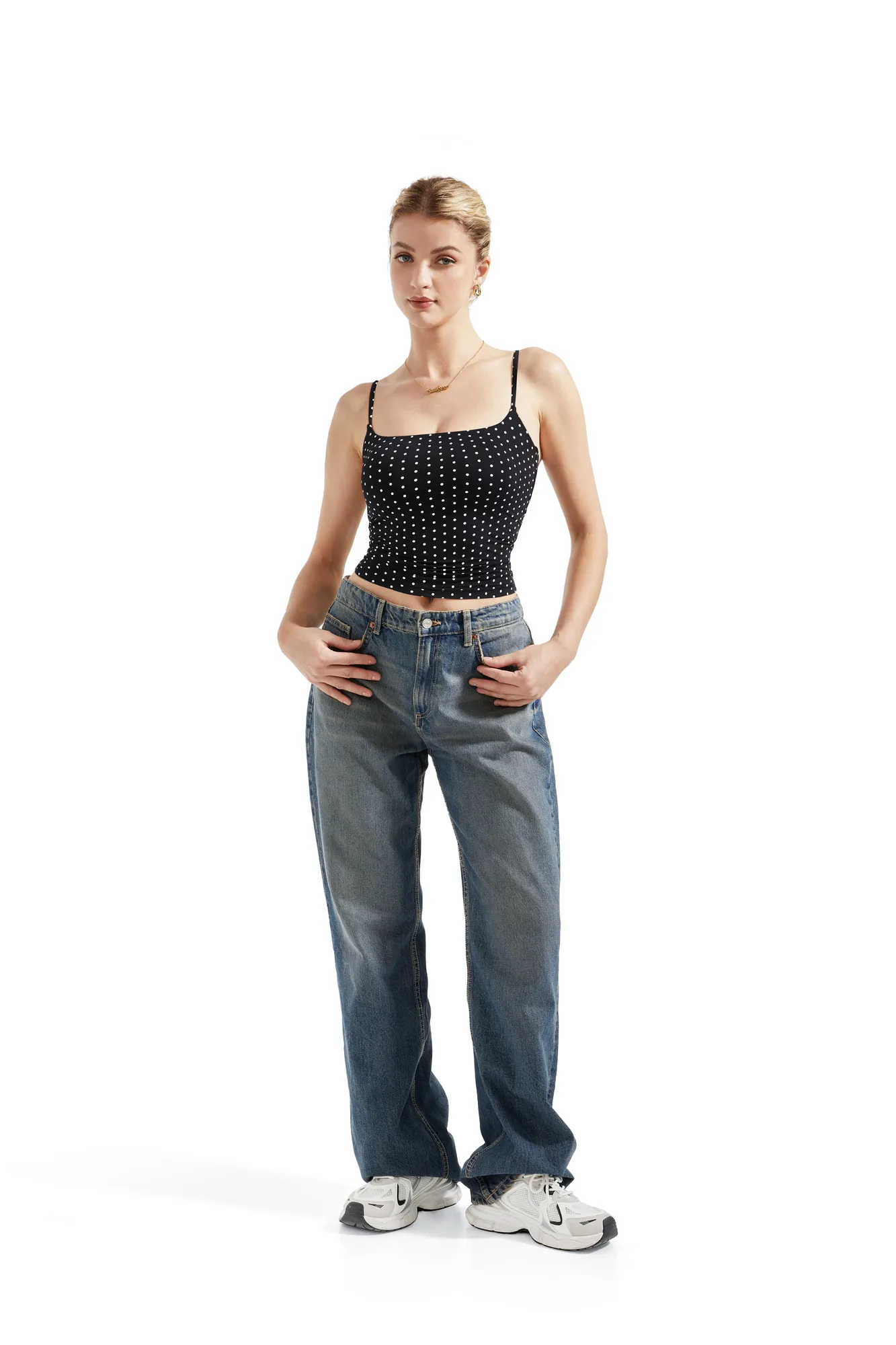 Printed Buttery Soft Cami Tank Top - Image 33