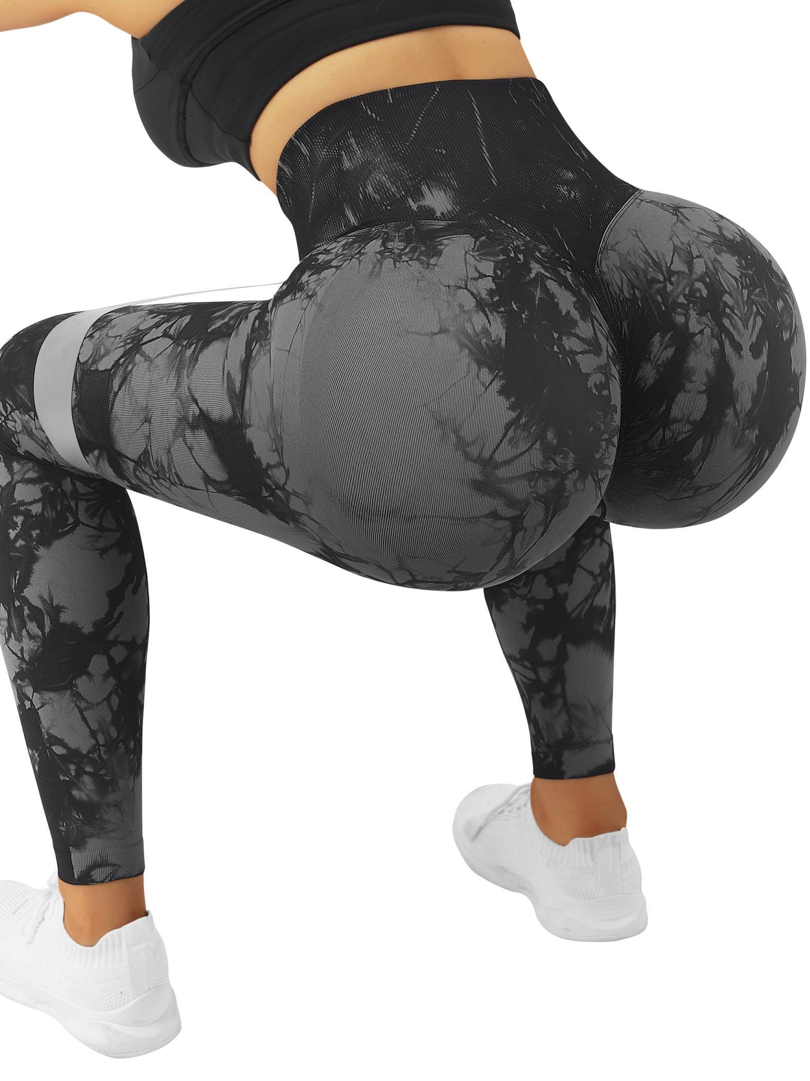 Printed Seamless Scrunch Leggings - Image 12