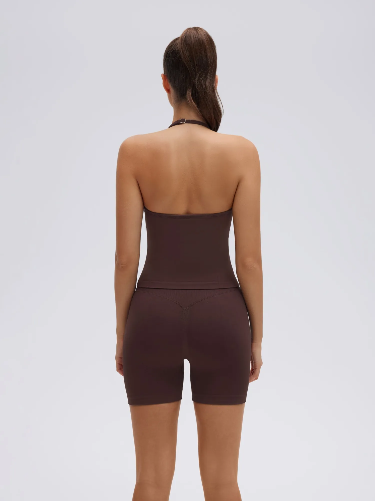Strappy Halterneck V Neckline  Halter Top - Image 18