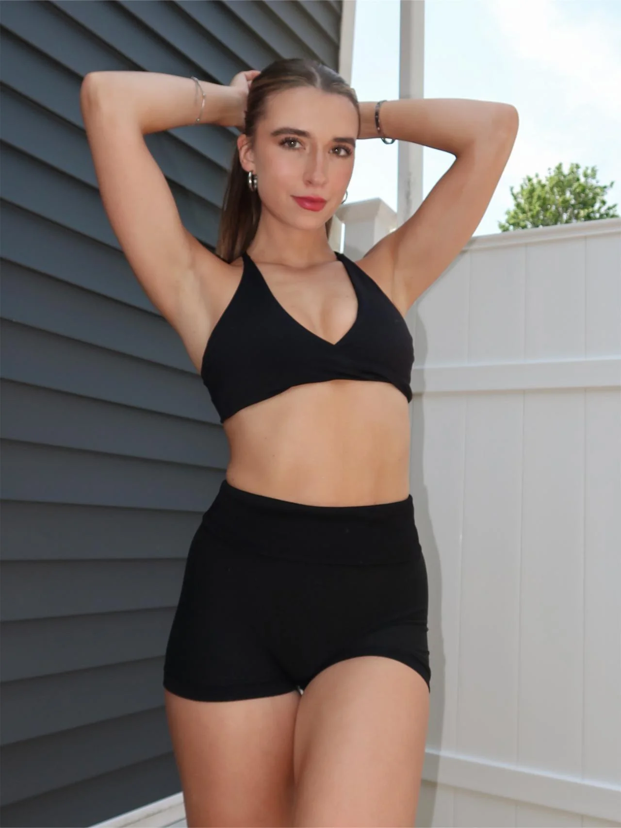 Ultrasoft Twisted Sports Bra - Image 5