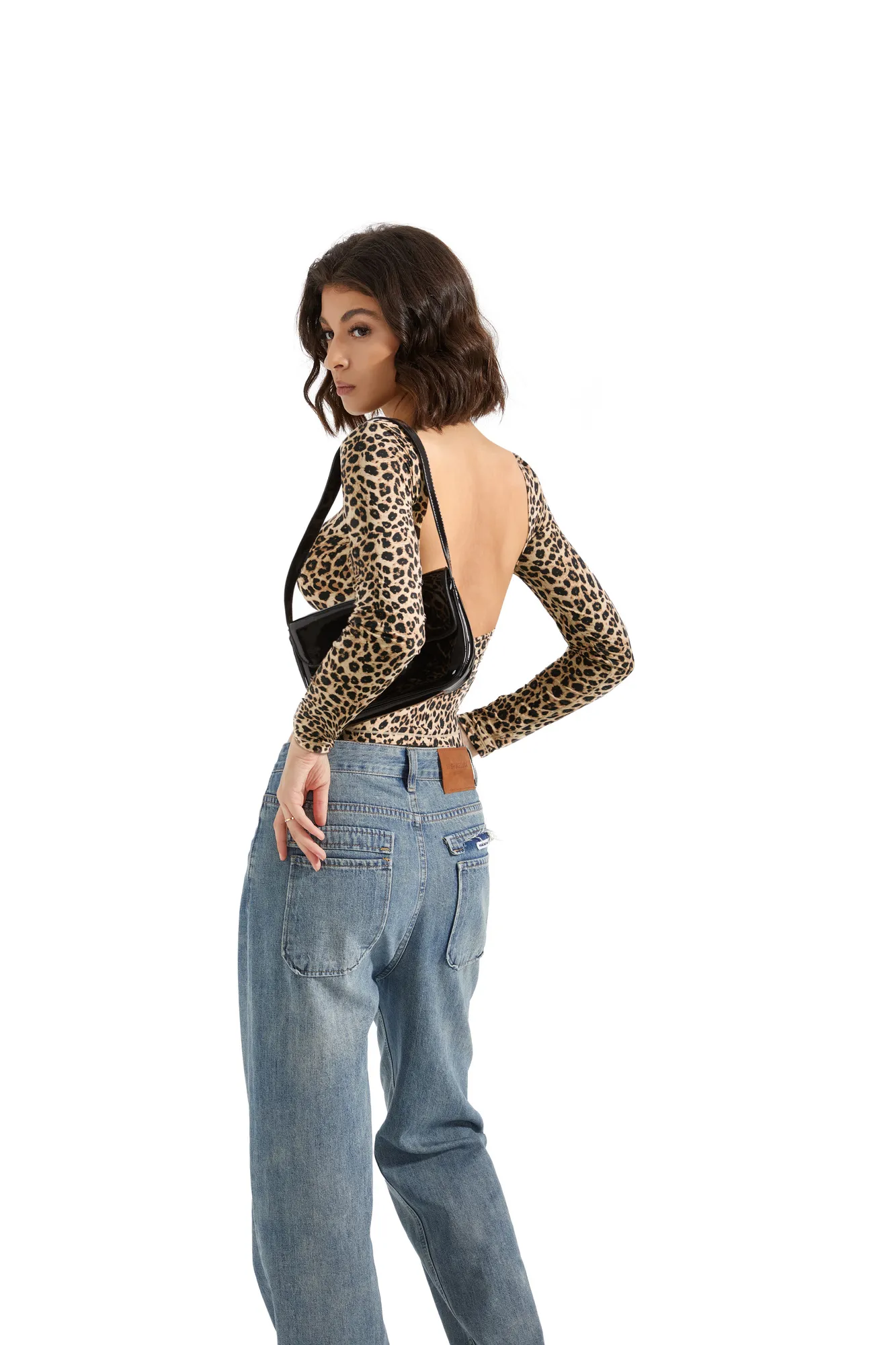 Buttery Soft Open Back Shirt - Long Sleeve - Image 72